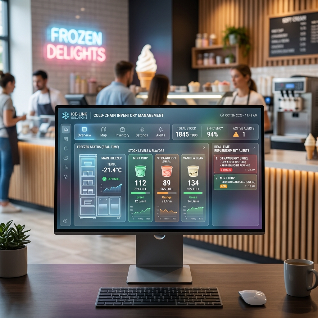 Ice Cream Cold-Chain Status